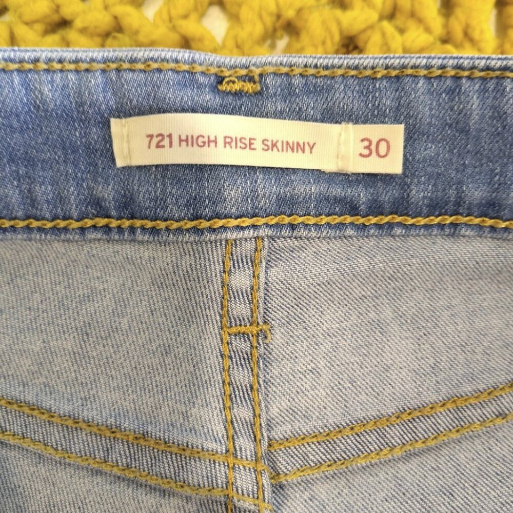 LEVI'S 721 High Rise Skinny - Picture 4 of 7